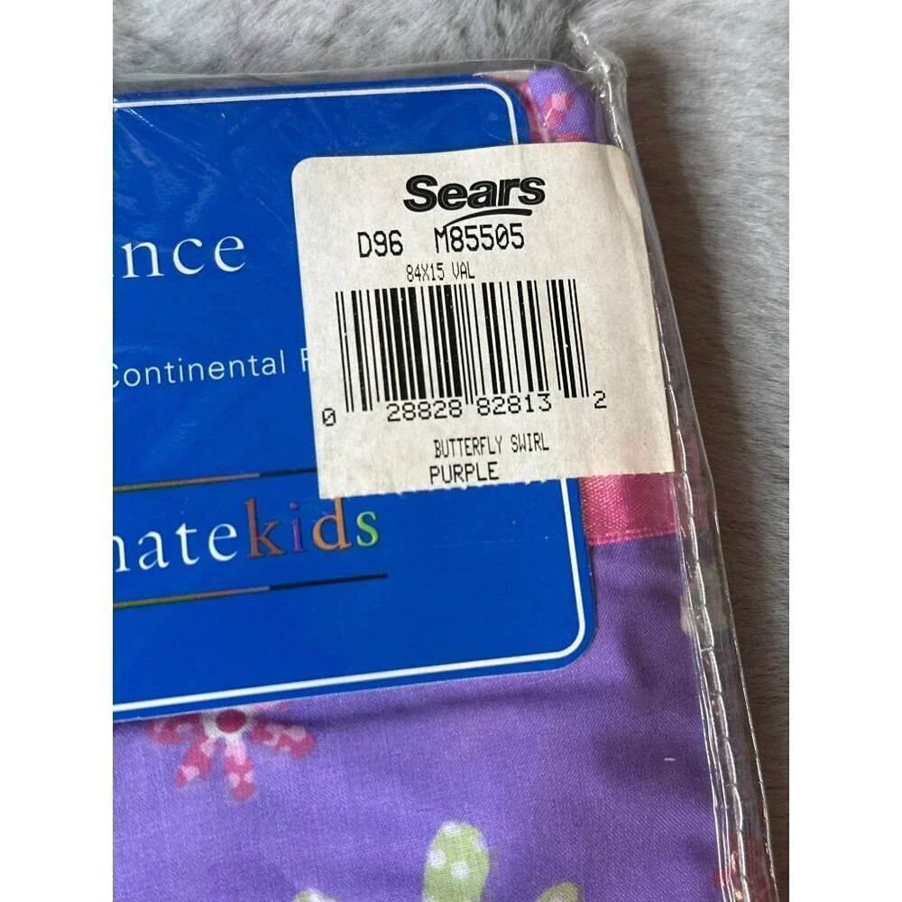 VTG 1990s Colormate Kids Sears Valances Lot of 2 84